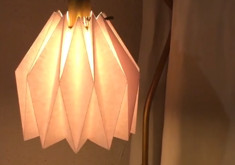 Pantalla de origami